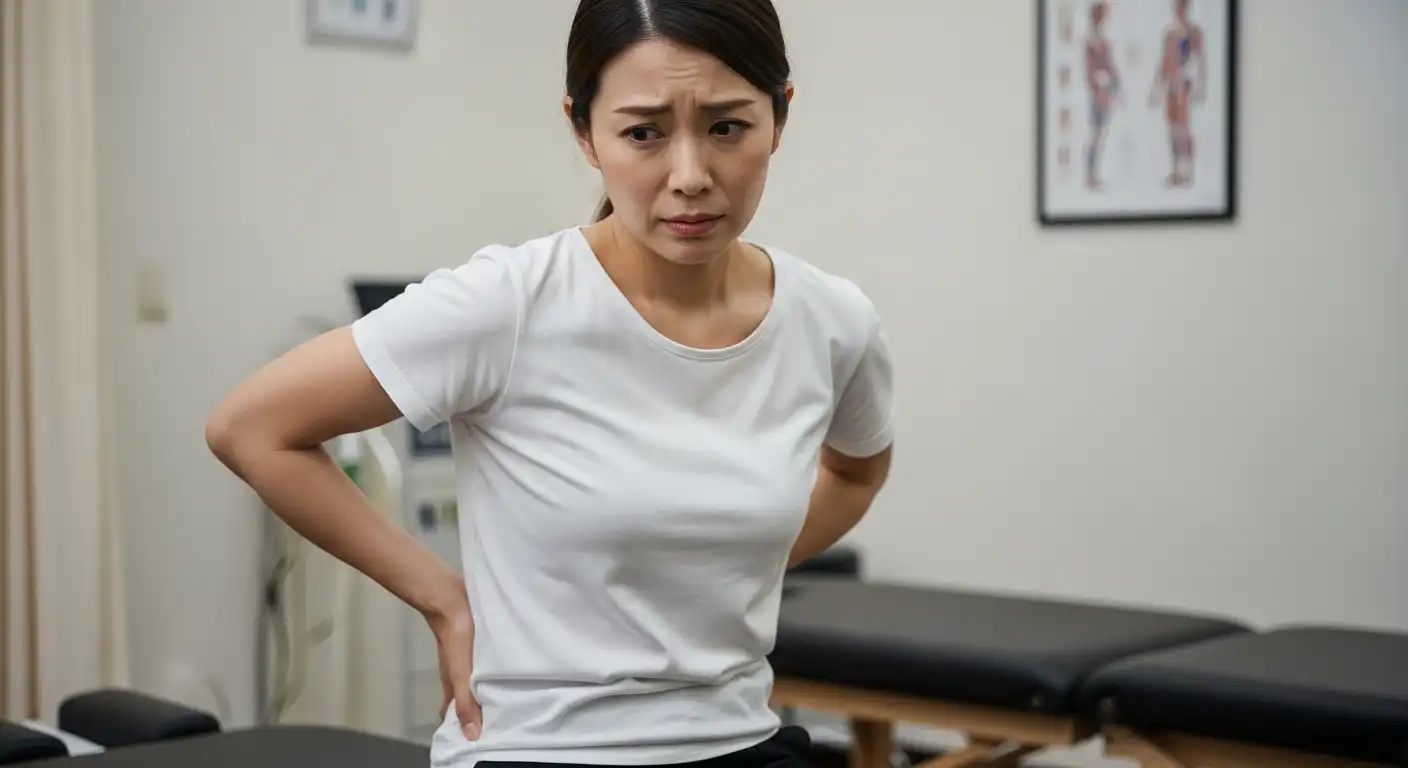一人で悩む女性